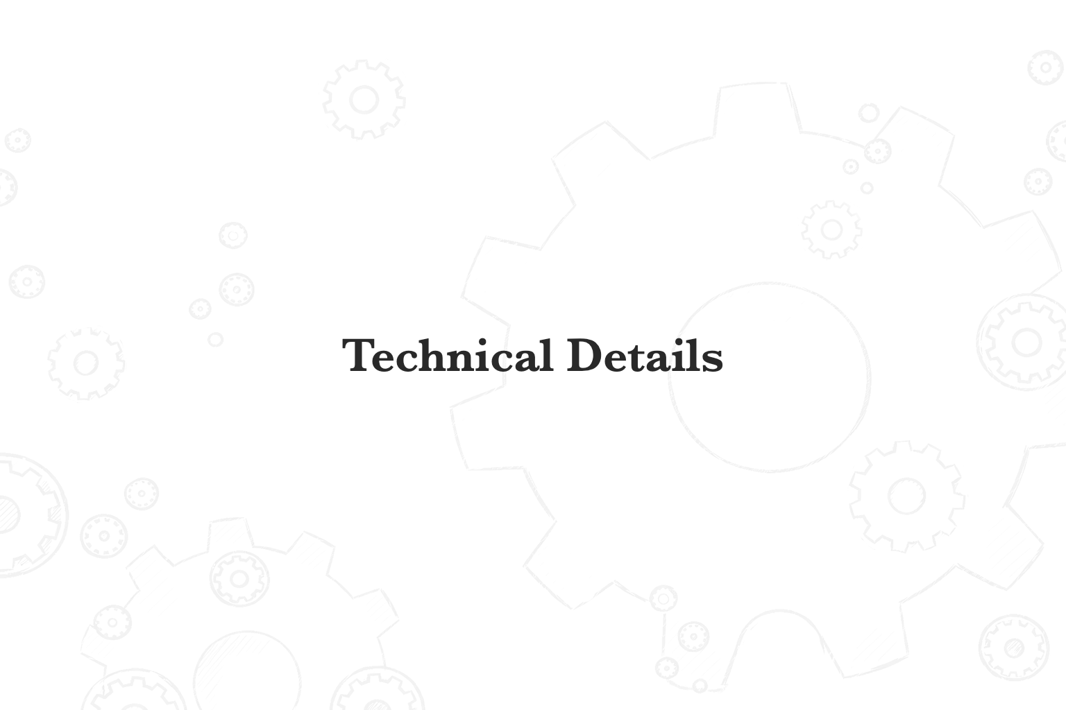Section title: Technical Details